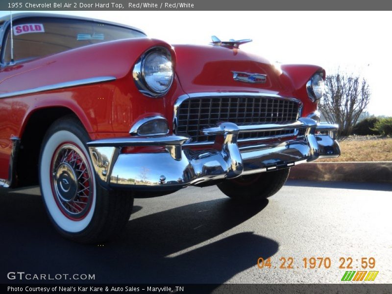 Red/White / Red/White 1955 Chevrolet Bel Air 2 Door Hard Top