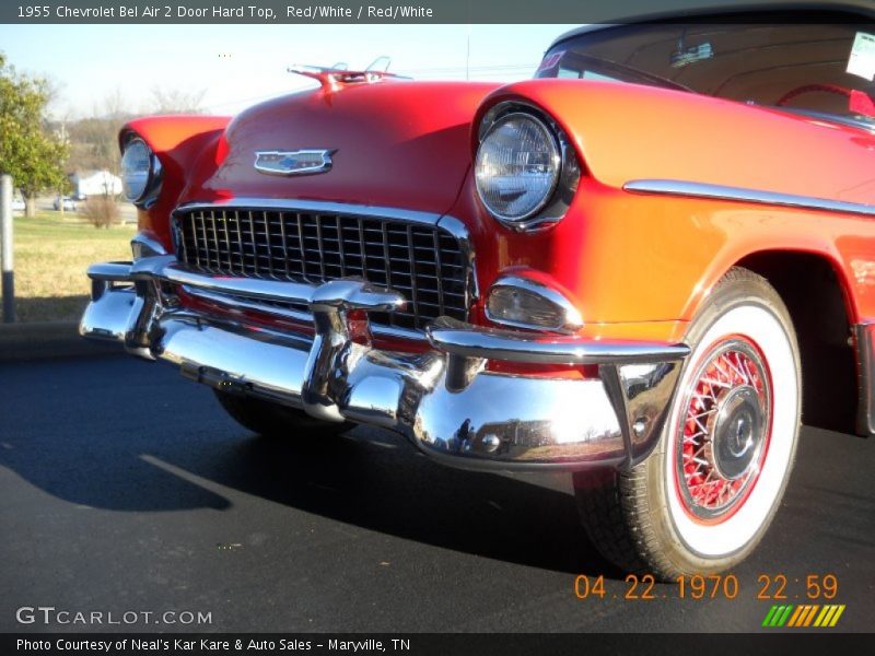 Red/White / Red/White 1955 Chevrolet Bel Air 2 Door Hard Top