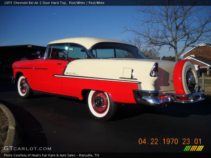 Red/White / Red/White 1955 Chevrolet Bel Air 2 Door Hard Top