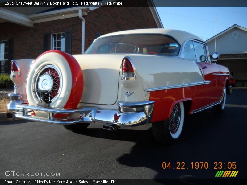 Red/White / Red/White 1955 Chevrolet Bel Air 2 Door Hard Top