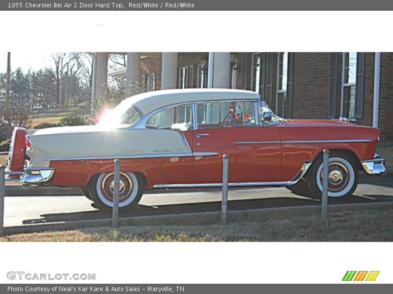Red/White / Red/White 1955 Chevrolet Bel Air 2 Door Hard Top