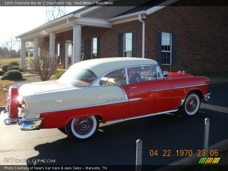 Red/White / Red/White 1955 Chevrolet Bel Air 2 Door Hard Top