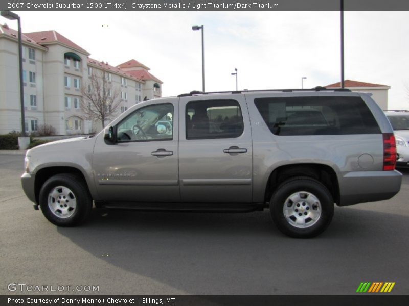 Graystone Metallic / Light Titanium/Dark Titanium 2007 Chevrolet Suburban 1500 LT 4x4
