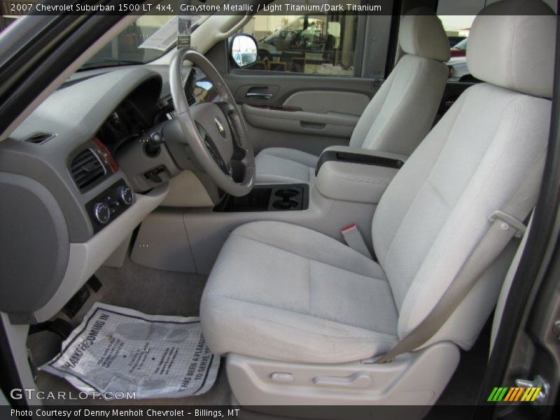 Graystone Metallic / Light Titanium/Dark Titanium 2007 Chevrolet Suburban 1500 LT 4x4
