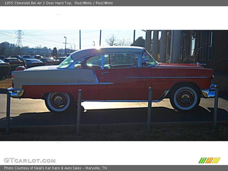 Red/White / Red/White 1955 Chevrolet Bel Air 2 Door Hard Top