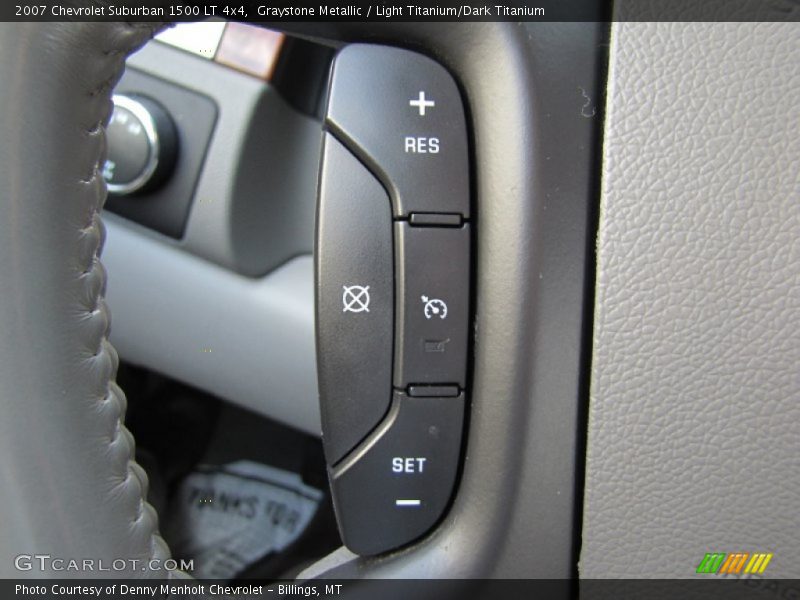 Graystone Metallic / Light Titanium/Dark Titanium 2007 Chevrolet Suburban 1500 LT 4x4