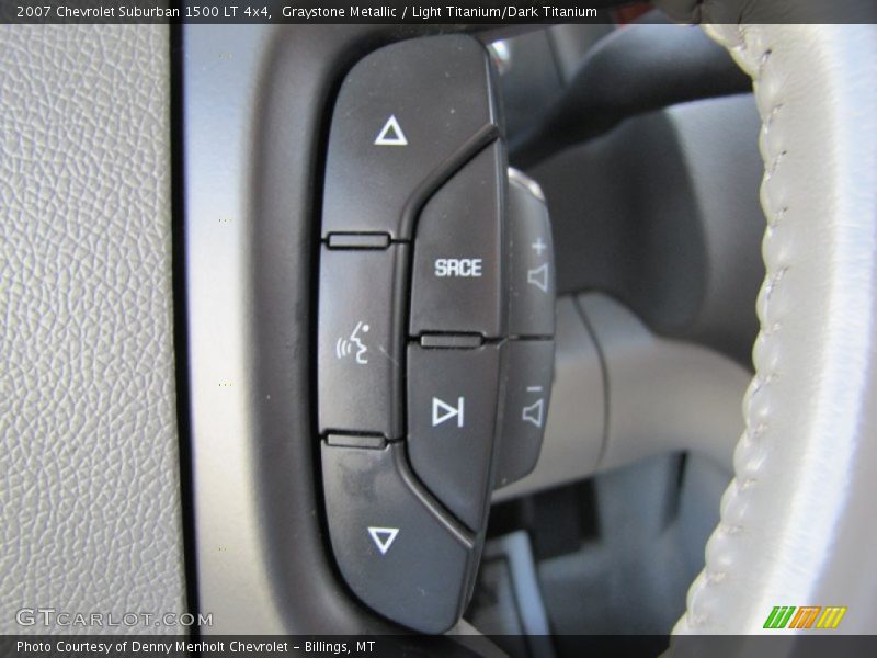 Graystone Metallic / Light Titanium/Dark Titanium 2007 Chevrolet Suburban 1500 LT 4x4