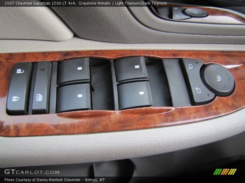 Graystone Metallic / Light Titanium/Dark Titanium 2007 Chevrolet Suburban 1500 LT 4x4