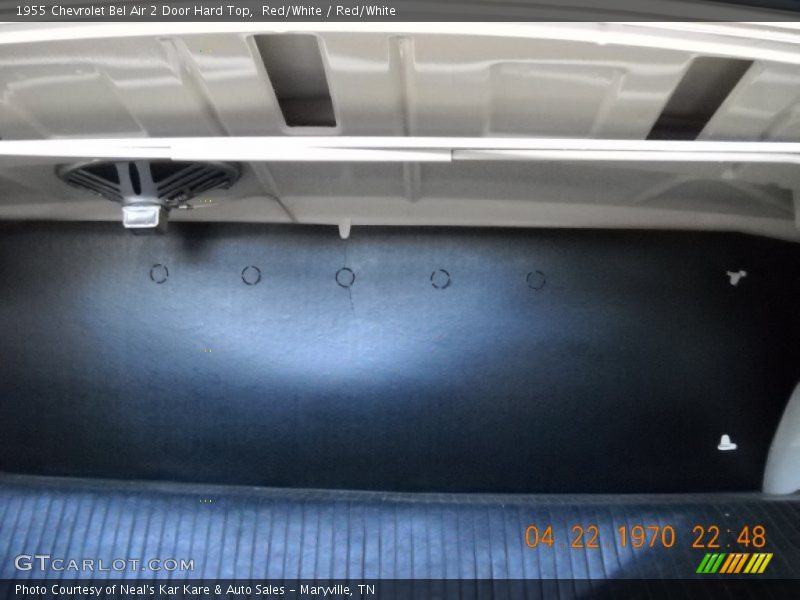 1955 Bel Air 2 Door Hard Top Trunk