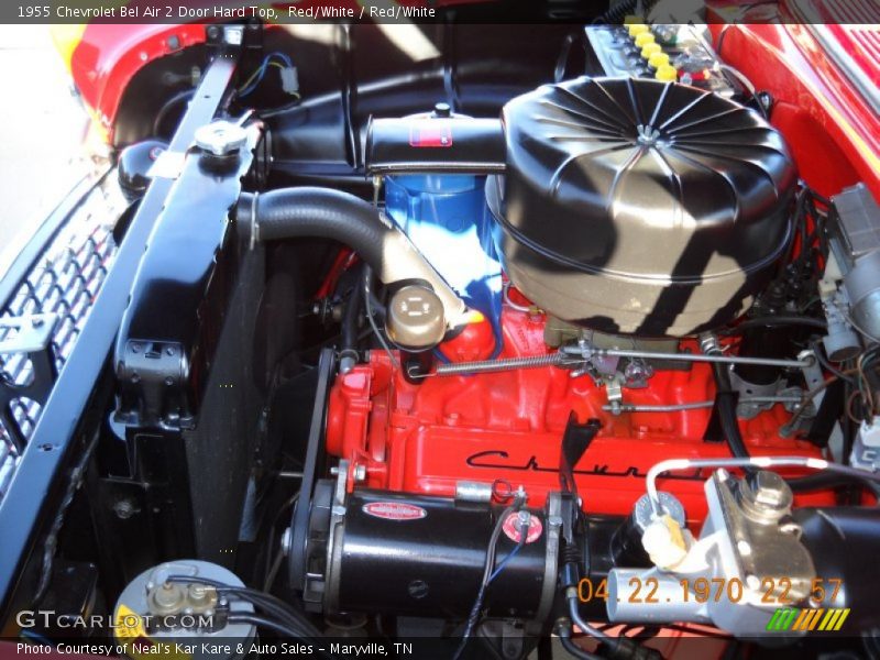  1955 Bel Air 2 Door Hard Top Engine - 263 cid OHV 16-Valve V8