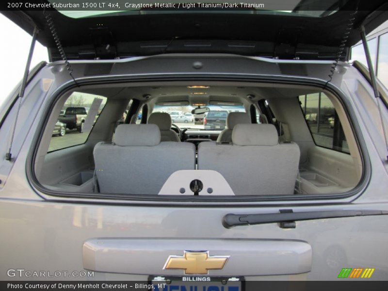 Graystone Metallic / Light Titanium/Dark Titanium 2007 Chevrolet Suburban 1500 LT 4x4