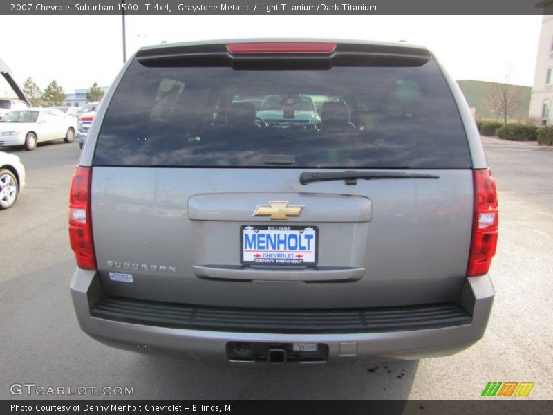 Graystone Metallic / Light Titanium/Dark Titanium 2007 Chevrolet Suburban 1500 LT 4x4