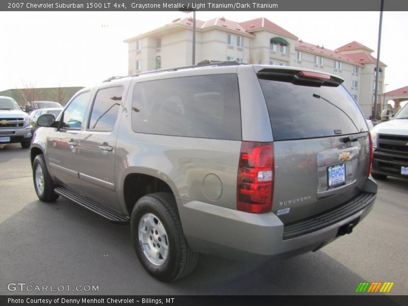 Graystone Metallic / Light Titanium/Dark Titanium 2007 Chevrolet Suburban 1500 LT 4x4