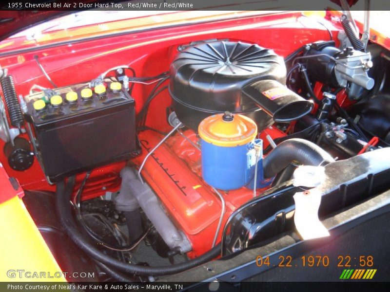  1955 Bel Air 2 Door Hard Top Engine - 263 cid OHV 16-Valve V8