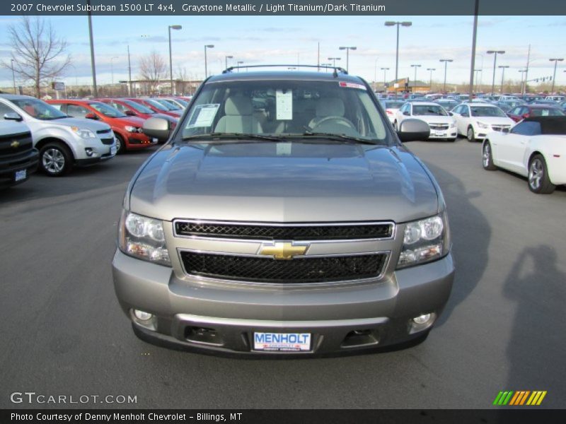 Graystone Metallic / Light Titanium/Dark Titanium 2007 Chevrolet Suburban 1500 LT 4x4