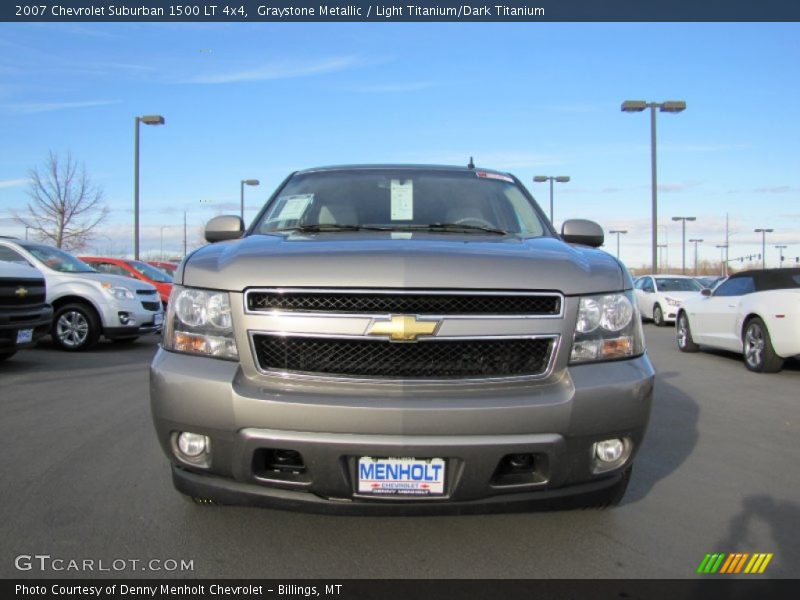 Graystone Metallic / Light Titanium/Dark Titanium 2007 Chevrolet Suburban 1500 LT 4x4