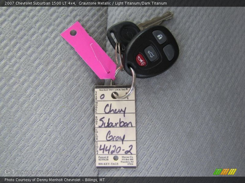 Keys of 2007 Suburban 1500 LT 4x4