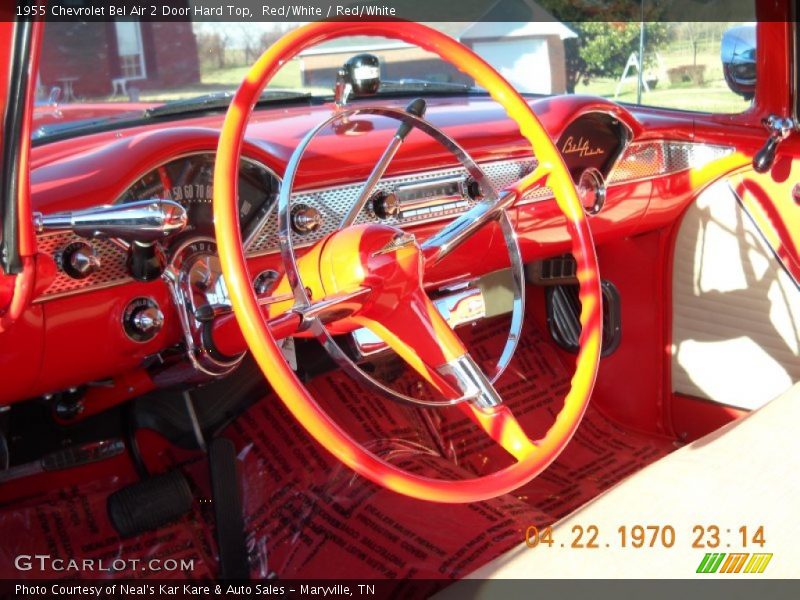  1955 Bel Air 2 Door Hard Top Steering Wheel
