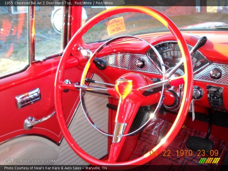  1955 Bel Air 2 Door Hard Top Steering Wheel