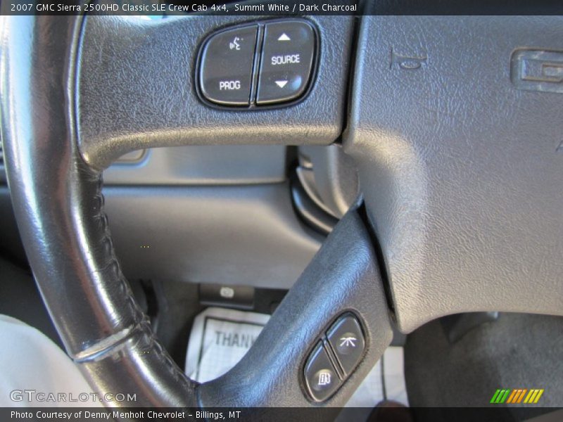 Controls of 2007 Sierra 2500HD Classic SLE Crew Cab 4x4