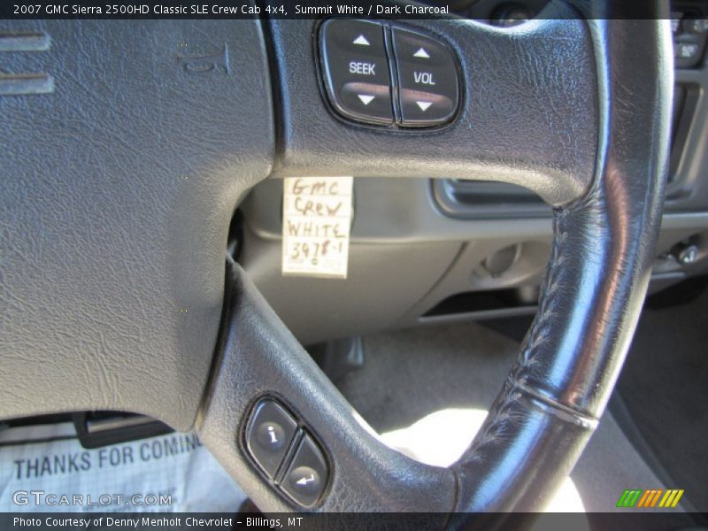 Controls of 2007 Sierra 2500HD Classic SLE Crew Cab 4x4