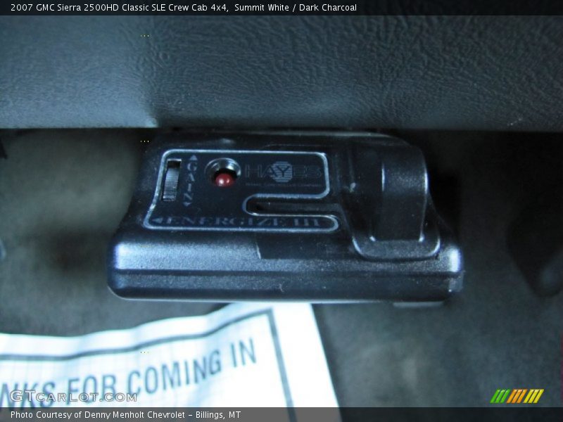 Summit White / Dark Charcoal 2007 GMC Sierra 2500HD Classic SLE Crew Cab 4x4