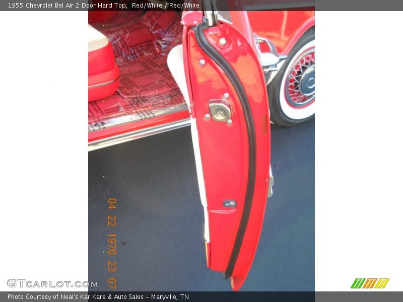 Red/White / Red/White 1955 Chevrolet Bel Air 2 Door Hard Top