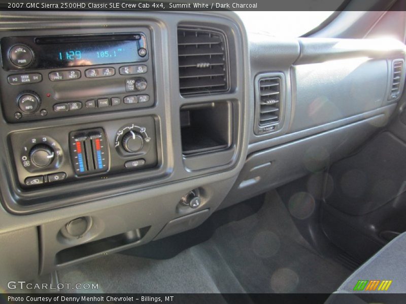 Summit White / Dark Charcoal 2007 GMC Sierra 2500HD Classic SLE Crew Cab 4x4