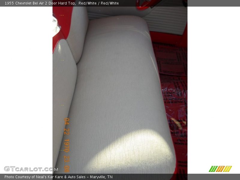  1955 Bel Air 2 Door Hard Top Red/White Interior