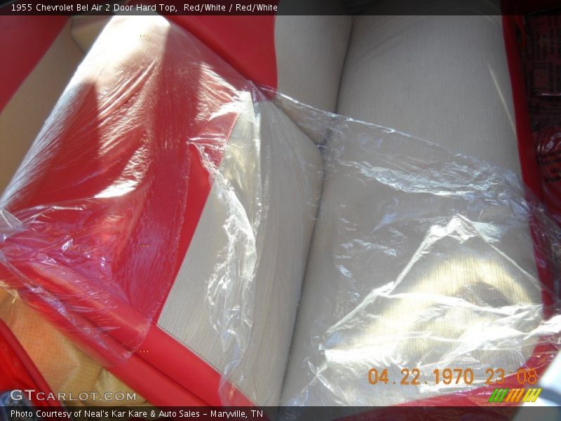  1955 Bel Air 2 Door Hard Top Red/White Interior
