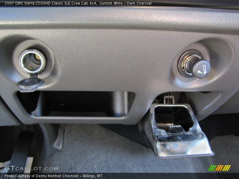 Summit White / Dark Charcoal 2007 GMC Sierra 2500HD Classic SLE Crew Cab 4x4