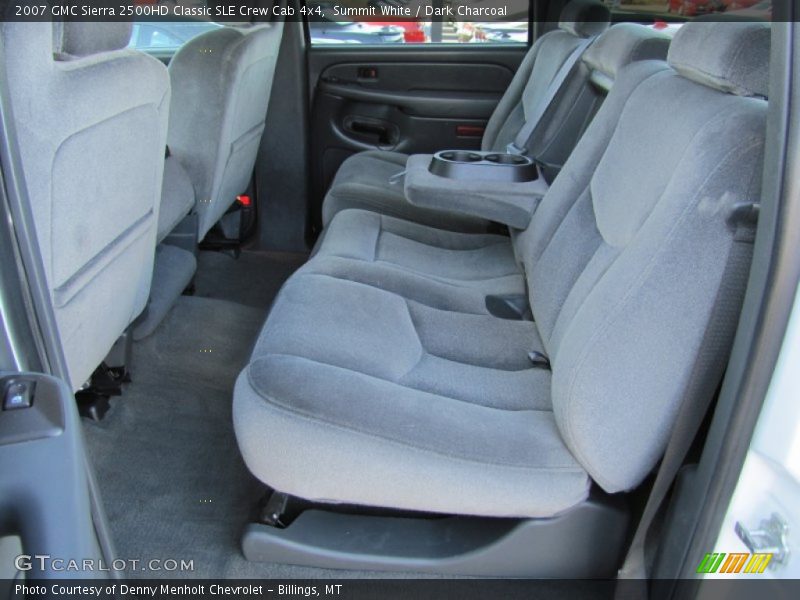 Summit White / Dark Charcoal 2007 GMC Sierra 2500HD Classic SLE Crew Cab 4x4
