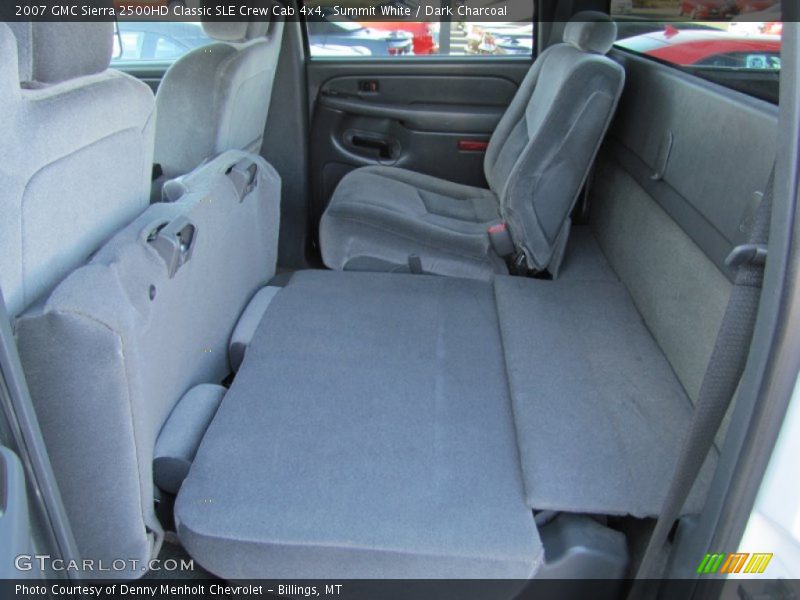 Summit White / Dark Charcoal 2007 GMC Sierra 2500HD Classic SLE Crew Cab 4x4