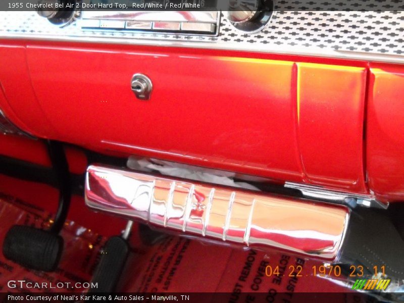 Red/White / Red/White 1955 Chevrolet Bel Air 2 Door Hard Top