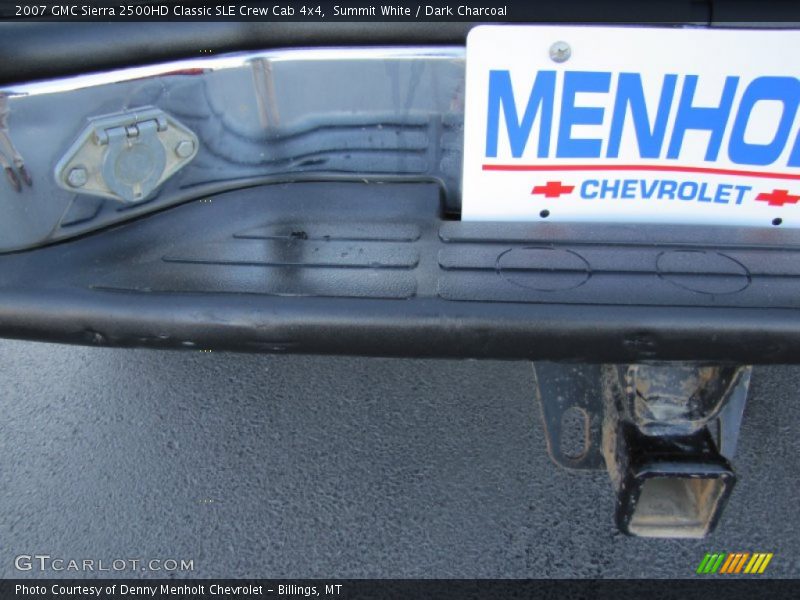 Summit White / Dark Charcoal 2007 GMC Sierra 2500HD Classic SLE Crew Cab 4x4