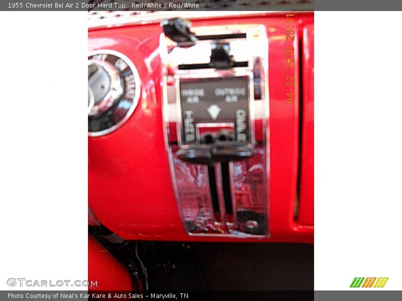 Red/White / Red/White 1955 Chevrolet Bel Air 2 Door Hard Top