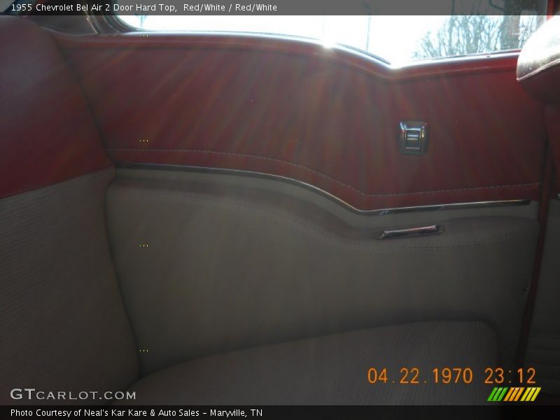 Red/White / Red/White 1955 Chevrolet Bel Air 2 Door Hard Top