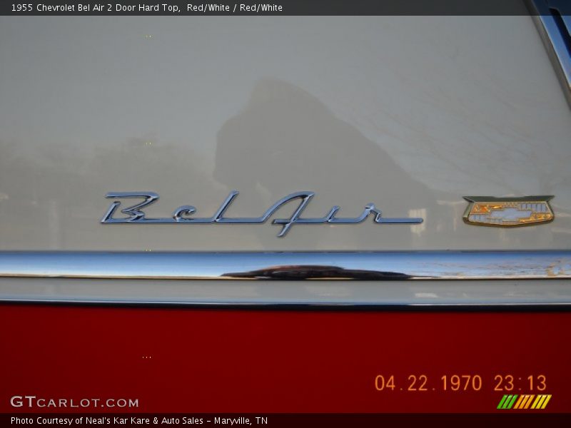 Bel Air badge - 1955 Chevrolet Bel Air 2 Door Hard Top