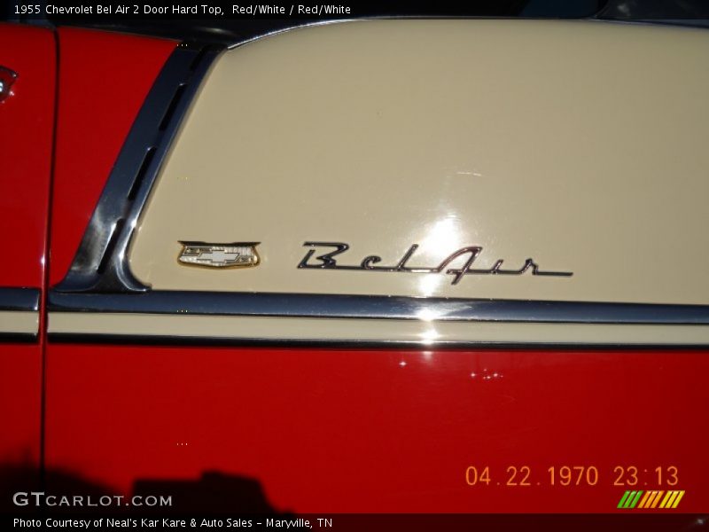Red/White / Red/White 1955 Chevrolet Bel Air 2 Door Hard Top