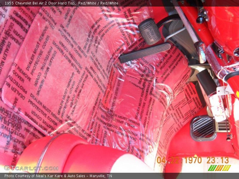 Red/White / Red/White 1955 Chevrolet Bel Air 2 Door Hard Top