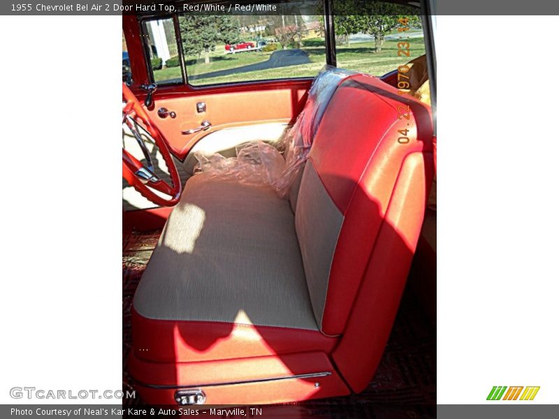 Red/White / Red/White 1955 Chevrolet Bel Air 2 Door Hard Top