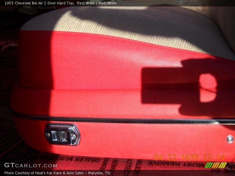 Red/White / Red/White 1955 Chevrolet Bel Air 2 Door Hard Top