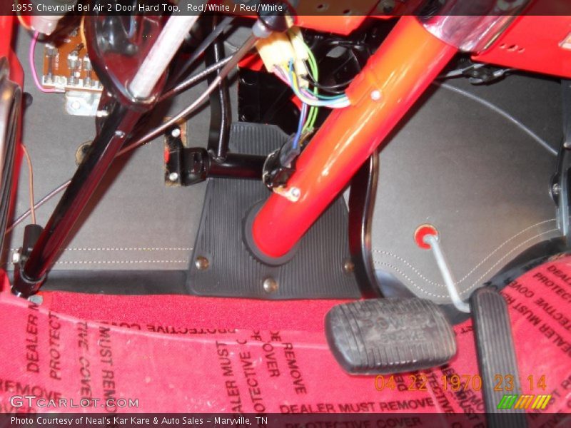Foot controls - 1955 Chevrolet Bel Air 2 Door Hard Top