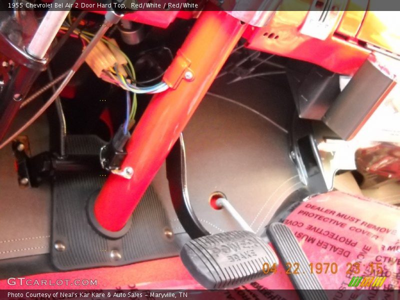 Red/White / Red/White 1955 Chevrolet Bel Air 2 Door Hard Top