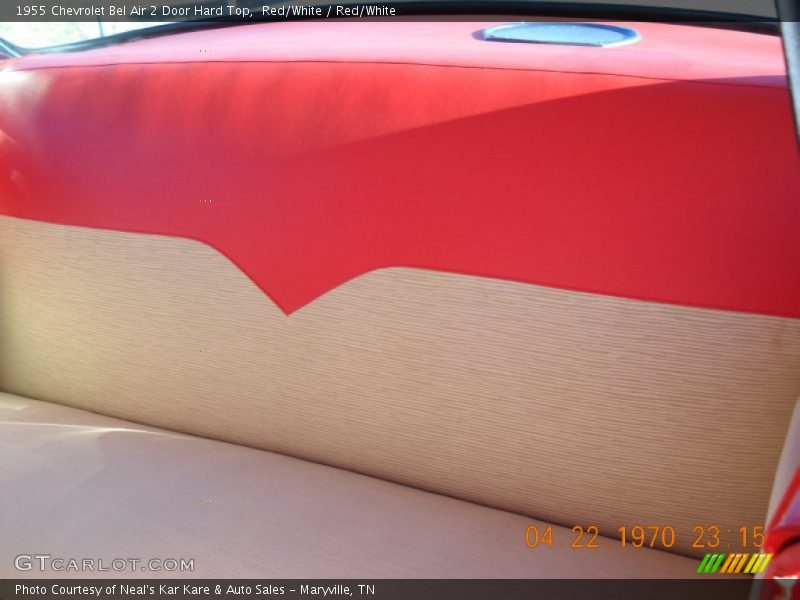 Red/White / Red/White 1955 Chevrolet Bel Air 2 Door Hard Top