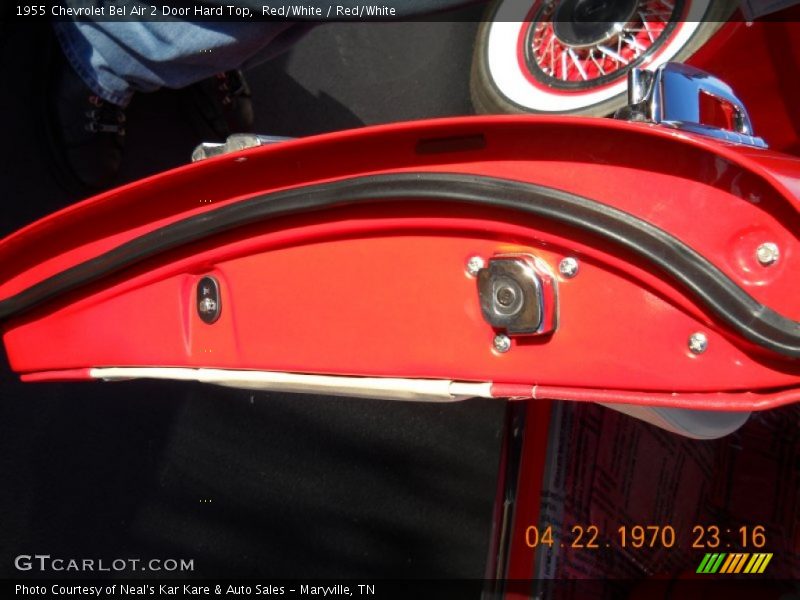 Red/White / Red/White 1955 Chevrolet Bel Air 2 Door Hard Top