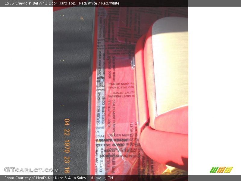 Red/White / Red/White 1955 Chevrolet Bel Air 2 Door Hard Top