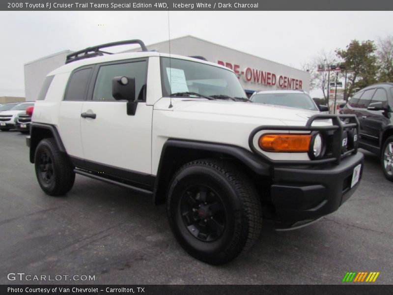 Iceberg White / Dark Charcoal 2008 Toyota FJ Cruiser Trail Teams Special Edition 4WD
