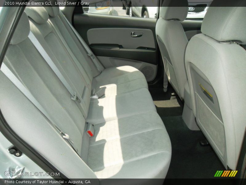 Liquid Silver / Gray 2010 Hyundai Elantra GLS