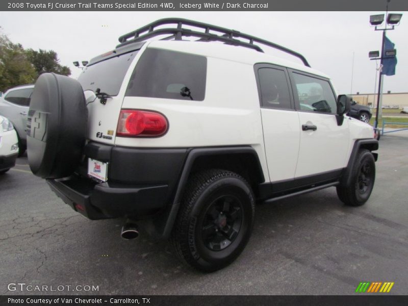 Iceberg White / Dark Charcoal 2008 Toyota FJ Cruiser Trail Teams Special Edition 4WD